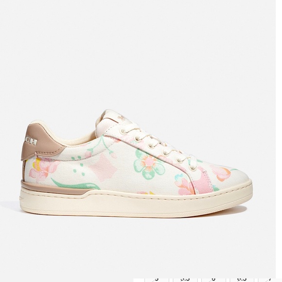 Coach Clip Floral Lowtop Sneakers 🌸 - Picture 3 of 10